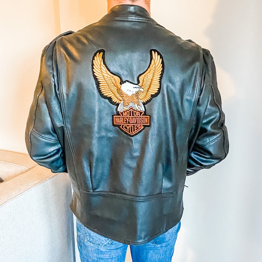 Harley Davidson An American Legend Leather Jacket